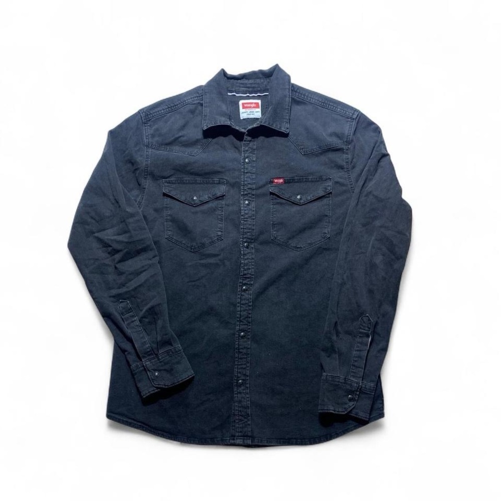 Wrangler Charcoal Denim Shirt‎
